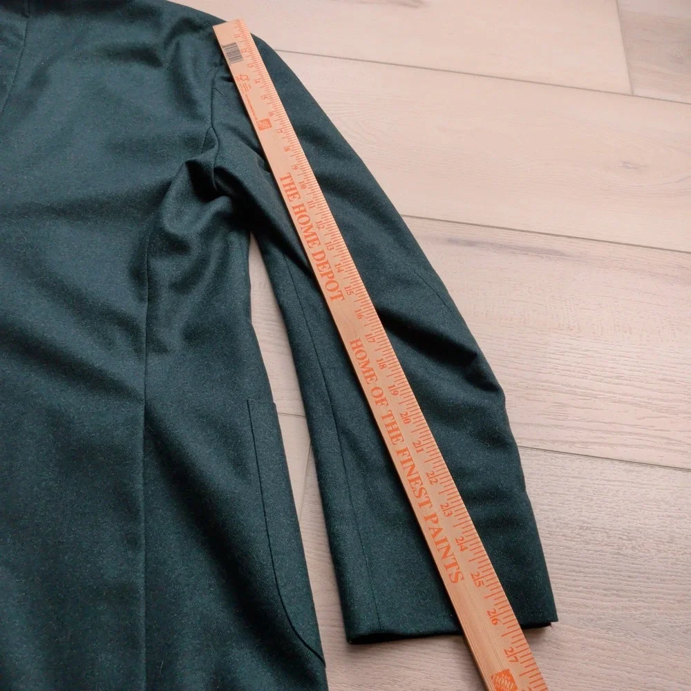 Suitsupply Havana Double Breasted Blazer 46L (Fits 40) Green Wool VBC